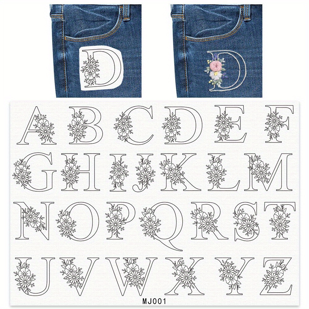 Embroidery Meaning - 1 buah Penstabil Bordir dengan Desain
