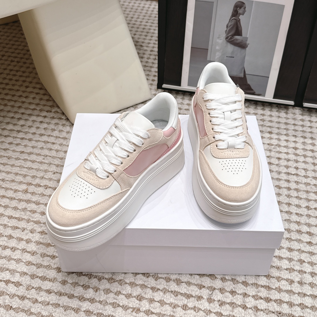 Embroidery Garments - Sepatu Sneakers Platform Wanita 2026, Bahan