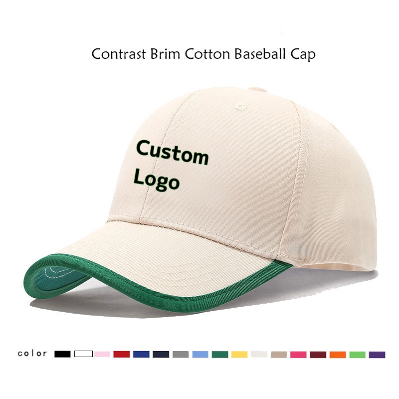 Embroidery Design Logo - Topi Baseball dengan Logo Kustom dari