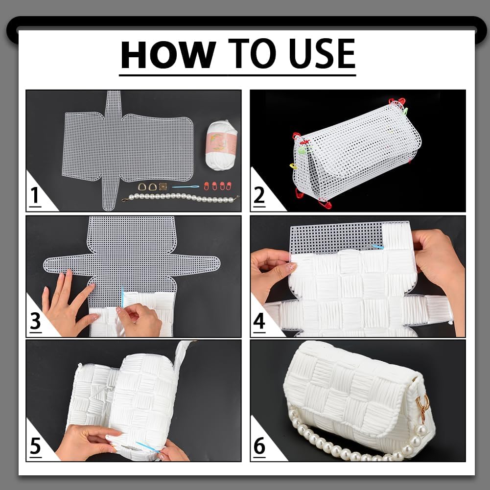 1-4Pcs Lembaran Kanvas Jaring  - Embroidery Bag ulasan dan harga