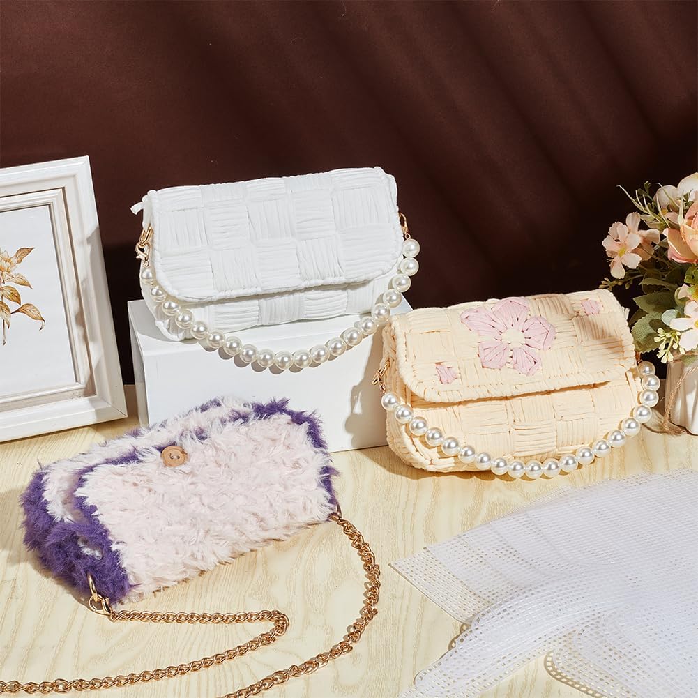 1-4Pcs Lembaran Kanvas Jaring  - Embroidery Bag ulasan dan harga