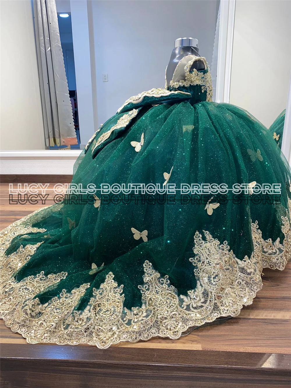 Gaun Gadis Bunga Cantik dengan - Embroidery Yellow Dress ulasan dan harga