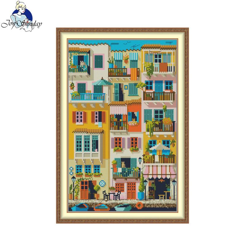 Joy Sunday Cross Stitch Kit Ap - Embroidery Meaning ulasan dan harga