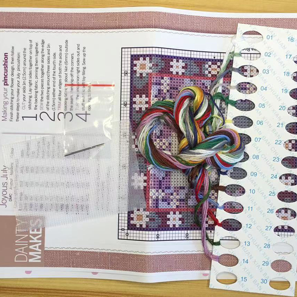 Set Jahit Silang Cina Paket Ke - Embroidery Meaning ulasan dan harga