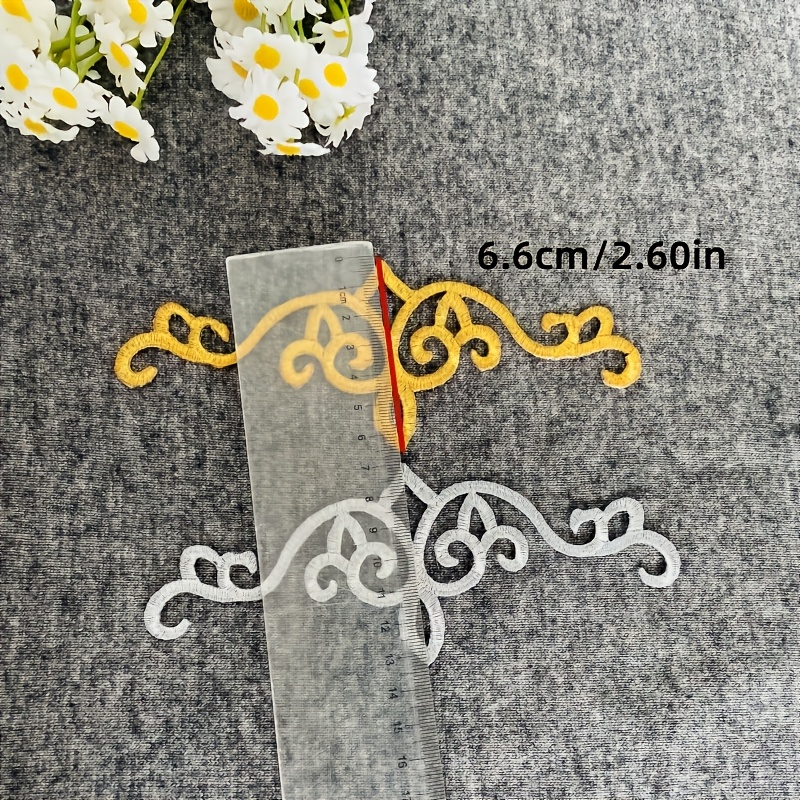 5 buah tambalan kain bordir be - Embroidery Meaning ulasan dan harga
