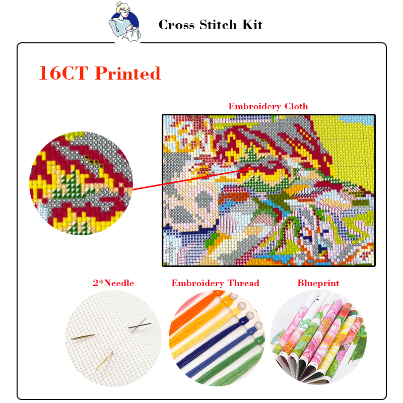 Joy Sunday The Hobbit Hut Pola - Embroidery Meaning ulasan dan harga