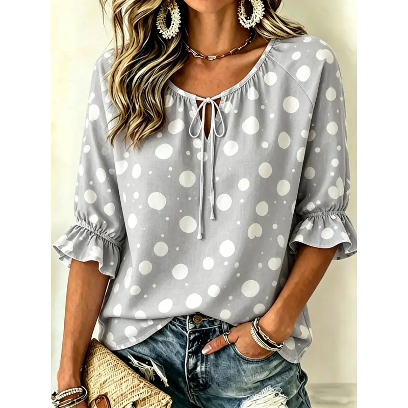 Blus Wanita Musim Semi Musim P - Embroidery Online ulasan dan harga