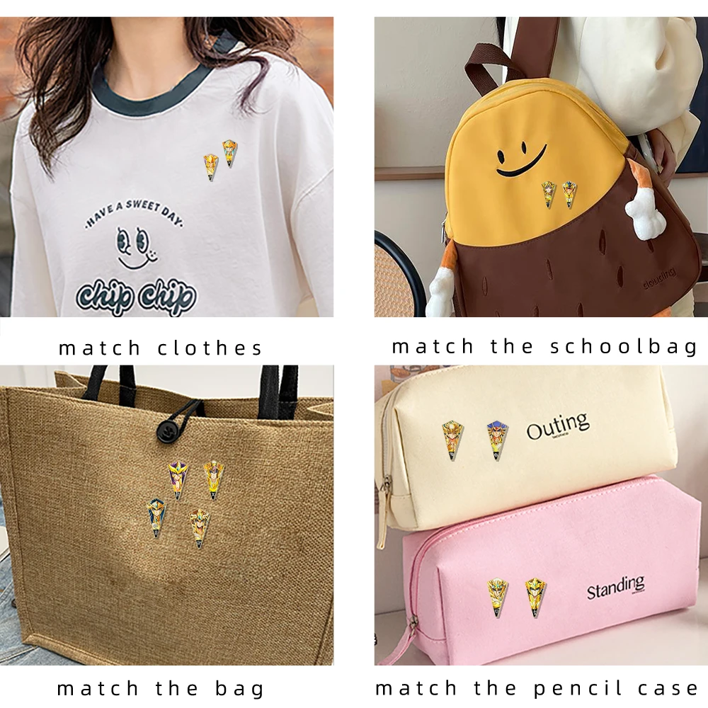 Set 12 Bros Logam Bertema Anim - Embroidery Reddit ulasan dan harga